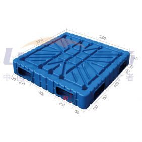 Blow molding pallet 1200x1000x150